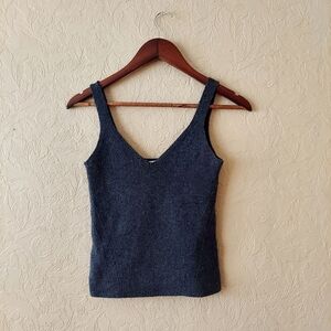 Old Navy grey knit tank top size XS